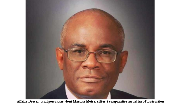 Affaire Dorval : huit personnes, dont Martine Moise, citées à comparaitre au cabinet d’instruction